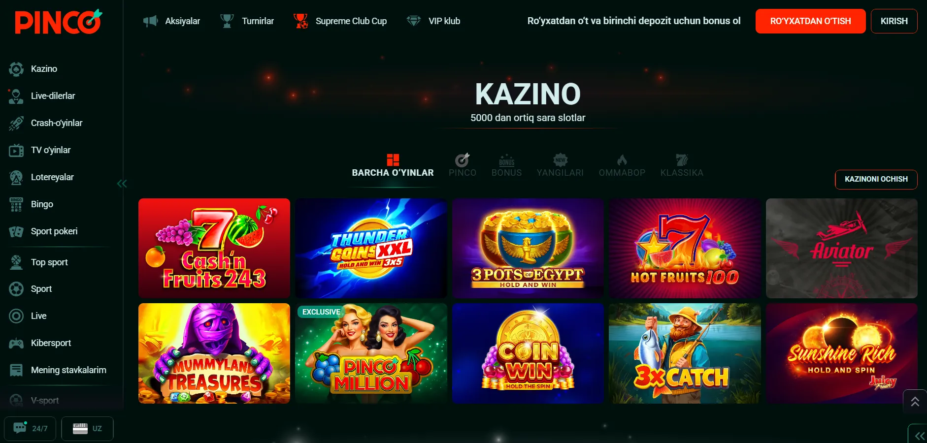 Kazino pinko sharhlar bilan ishonch hosil qiling Pinko kazino sharhlari sizni ilhomlantiradi